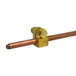 Earth Rod 3/8 Copper Bond Earth Rod and Brass Clamp