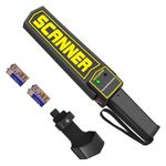 HEYOURTOR Handheld Metal Detector Wand,Security Wand,Multi-Purpose Security Scanner Wand for Metal and Weapon Detection…