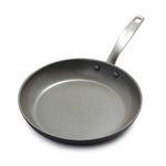 GreenPan Chatham Hard Anodized Healthy Ceramic Nonstick, 11" Frying Pan Skillet, PFAS-Free, Dishwasher Safe, Oven Safe, Gray