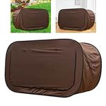 Privacy Pop Bed Tent, Indoor Bed Tent, Convenient Blackout, Convenient Indoor (Coffee)