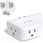 TROND Outlet Extender, 3-Prong Grou