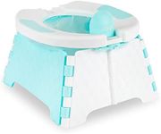 Portable Potty Training Chair with Travel Bag, Foldable, Indoor/Outdoor Use, Camping, Includes 30 Replacement Bags - Jool Baby