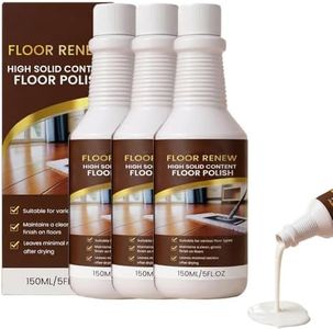 PVZXR Purevive Wood Floor Restorer High-Solids Floor Polish – Instant Gloss & Protective Coating for Dull Hardwood, No Buffing (3pcs, 150ml)