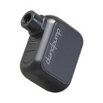 dwndpump Bike Pump, Mini Bike Pump, Portable Small Bike Tyre Pump, Max 100 PSI Electric Bike Tyre Pump with Presta and Schrader Valve, Tire Inflator Air Pump for Road Bikes