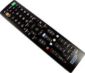 HQRP Remote Control Compatible with Sony KD49X8005C KD55X8005C KD43X8305C KD49X8305C KD43X8307C KD49X8307C Smart 4K UltraHD TV