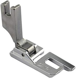 DREAMSTITCH P60971 High Shank 6mm Wide Flat Fell Seam Presser Foot for Babylock,Brother,Janome,Juki,Pfaff,Viking Sewing Machine P60971-H