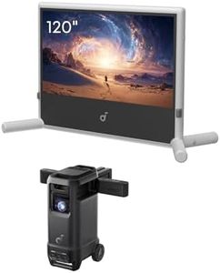 soundcore Nebula X1 Pro with 120" Inflatable Screen, 4K Triple Laser
