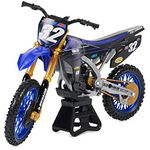 Supercross, Authentic Justin Cooper 1:10 Scale Collector Die-Cast Toy Motorcycle Replica with Display Stand, for Collectors and Kids Age 5 and Up