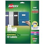 Avery Removable ID Labels, Sure Fee