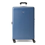 Travelpro Maxlite Air Hardside Expandable Luggage, 8 Spinner Wheels, Lightweight Hard Shell Polycarbonate, Ensign Blue, Checked-Medium 25-Inch