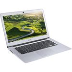 Acer Canada NX.GC2AA.007 Chromebook 14, Aluminum, 14" Full HD, Intel Celeron N3160, 4GB LPDDR3, 32GB, Chrome, CB3-431-C5FM, Sparkly Silver