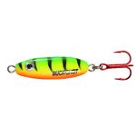 Northland Tackle UV Buck-Shot Ice Fishing Rattle Spoon, Firetiger, 1/4 Oz, 1/Cd