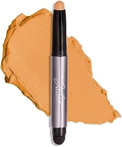 Julep Eyeshadow 101 Crème-to-Powder Waterproof Eyeshadow Stick – Marigold Matte – Long-Lasting, Crease-Proof, Warm Golden Undertones Matte Cream Eyeshadow with Built-in Smudger
