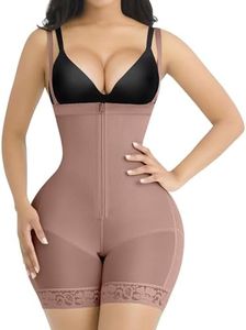 SHAPELLX Shapewear for Women Body Shaper Tummy Control Fajas Colombianas Moldeadoras Butt Lifting Thigh Slimmer 4X-Large