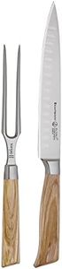 Messermeister Oliva Elite Kullenschliff Carving Set, Multicolor, E6000 2KS
