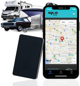 Solid GPS Tracker – Made in Australia, 4G, Geofencing, Real-Time Tracking, App Alerts, 3-Month Rechargeable Battery, for Vehicles, Motorcycles and Assets, Local Support Included