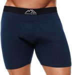 Merino.tech Merino Wool Underwear Men - 100% Merino Wool Boxers for Men (X-Large, 1 Pack - 170 Midnight Navy)