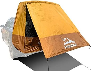 Hasika Camping Tent 2 Person Sun Shade Privacy Shelter Easy Set Up 120 Seconds Waterproof 3000MM UPF 50+ Yellow (Small)