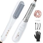 wavytalk Pro Steamline Pro 3 in 1 Straightener Brush - Steam reduces damage, nourishes hair and speeds up straightening.