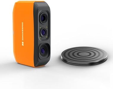 3DMakerpro Fox Entry-Level Medium-Format 3D Scanners for 3D Printing, Handheld 3D Scanner with Markerless AI Visual Tracking, 10FPS Fast Scan, 0.07mm Accuracy for 3D Printer