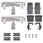 Siwdoy W10712395 Rack Adjuster Kit Compatible with Whirlpool Dishwasher Adjuster PS10065979 AP5957560 W10350375 W10250159