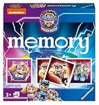 Ravensburger Paw Patrol The Mighty Movie - Mini Memory Game - Matching Picture Snap Pairs For Kids Age 3 Years Up - Educational Todder Toy