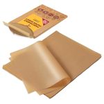 Katbite Unbleached Parchment Paper Baking Sheets, 120 Pieces 30.5 x 40.6 cm Precut Parchment Paper for Baking, Durable and Non-Stick, Steaming, Oven Paper