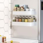 Mystozer Magnetic Spice Rack for Re