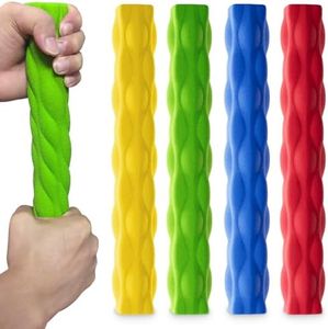 ZEAGUS Resistance Bar for Physical Therapy 3Pack,Flexible Non-slip Twisting Hand Exercise Bar,Relieves Tendonitis Pain&Improve Grip Strength,Hand Therapy Bar for Injury Recovery & Tennis Elbow