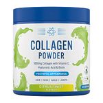 Applied Nutrition Collagen Powder - Citrus Twist Flavour - 5000mg Hydrolysed Bovine Flavoured Collagen Peptides with Vitamin C, Hyaluronic Acid & Biotin (165g - 30 Servings)