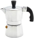 Imusa Aluminum Espresso Stovetop 1-cup Coffeemaker, Silver