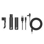 Sennheiser XSW-D Lavalier Set Wireless Microphone System | ME2-II Omni Lavalier Mic | Plug-and-Play 2.4 GHz Digital Transmission | Ideal for Presentations, Interviews, Lectures & Vlogging