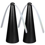 PIAOPIAONIU 2 PCS Fly Fans for Tables Fly Repellent Fan for Patio Keep Flies and Bugs Away