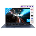 ASUS Vivobook 15, 15.6" FHD (1920 x 1080), Intel Core i3-1315U, (8GB RAM/512GB SSD/Intel UHD iGPU/Windows 11/M365 Basic (1Year)*/Office Home 2024/Quiet Blue/1.7 Kg), X1504VA-NJ3321WS