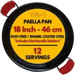 Paelluxe Paella Pan – Enamelled, No