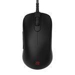 BenQ Zowie S1-C Symmetrical Gaming Mouse | Professional Esports Performance | Driverless | Paracord Cable | Revisioned C-Features | Matte Black | Medium Size