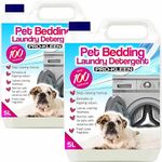 Pro-Kleen Pet Bedding Laundry Washing Detergent - Fresh Linen - Non-bio, Safe for Dogs with Sensitive Skin, Leaves a Lasting Freshness & Eliminates All Odours (2 X 5L)