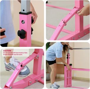 RokePro Foldable Gymnastics Bar – Adjustable Training Equipment