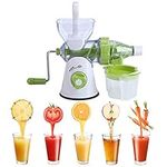 manual juicer crank juicer fruitsJu