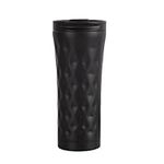 URZOP Stainless Steel Travel Coffee Mug 17OZ Double Wall Vacuum Tumbler Leakproof Coffee Mugs Insulated Bottle Reusable Coffee Cup with Spill-Proof Lid（Black)