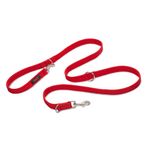 HALTI Training Lead - Professional Dog Lead to Stop Pulling on the Lead, Perfect for Puppy Walks, Easy to Use Double-Ended Dog Leash, Lightweight Soft & Durable (Size Large, Red, 2m)