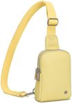 INICAT Travel Small Sling Bag Crossbody Bags for Women 1 Liter(Yellow Lemon)