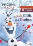 Disney Frozen 2 Deluxe 48-Page Sketch Book with Stickers 45847