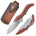 SDOKEDC Damascus Steel Folding Knif