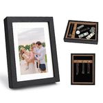 Picture Frame Diversion Safe - Gun Concealment Decor | Real Looking Picture Frame | Hiding Places For Valuables: Keys Cash Jewelry | Hidden Safes For Money Hidden Gun Shelf Secret Stash Box Hide Key