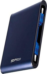 Silicon Power 2TB Rugged Armor A80 IPX7 Shockproof, Waterproof USB 3.0 2.5 Inch Military Grade External Portable Hard Drive for PC, Mac, Xbox One, Xbox 360, PS4, PS4 Pro and PS4 Slim - Blue