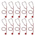 Disposable Stethoscopes, Red, 10 Pa