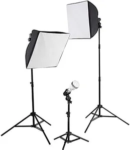 Westcott uLite LED 3-Light Collapsible Softbox Kit Professional Studio Continuous Lighting for Photography, Video Conferencing, and Video Production