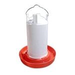 SKK 1.5litr Poultry Drinker Trough Animal Drinkers for Chicks and Chicken,Duck, Pigeon, Love Birds,Small Birds 1 Pcs