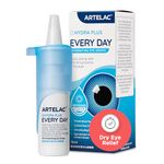 Artelac Eye Drops for Dry Eye, Every Day, Preservative Free Dry Eyes Treatment, Contact Lens Friendly, Relieves Symptoms of Tired, Stressed & Teary Eyes with Hydrating Action, Artificial Tears, 10ml